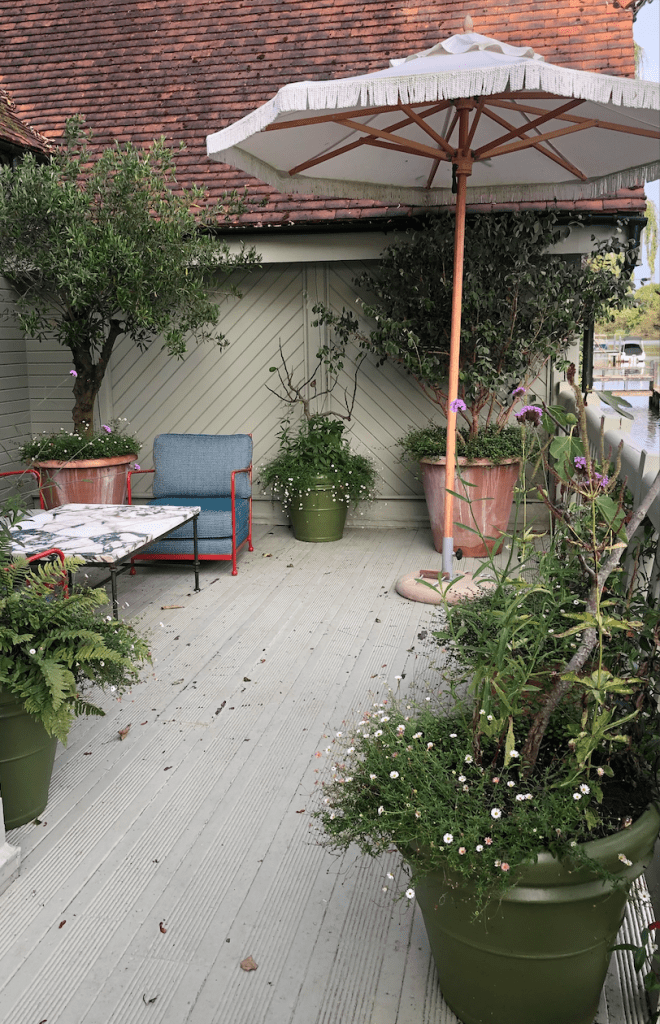 Boat House Private terrace