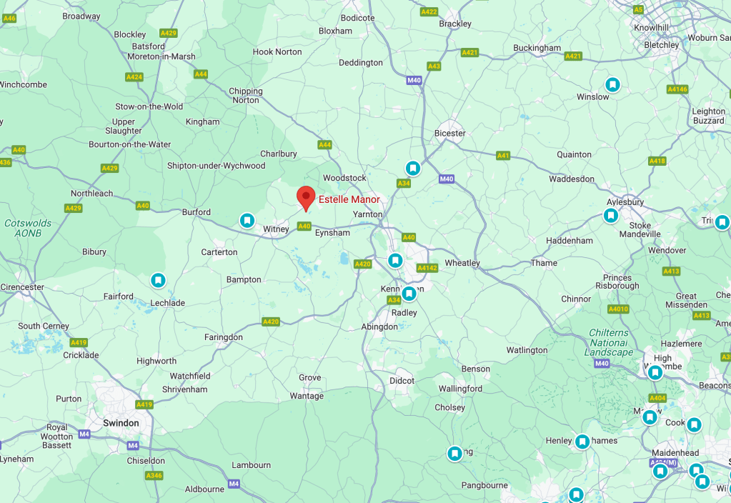 Estelle Manor location map