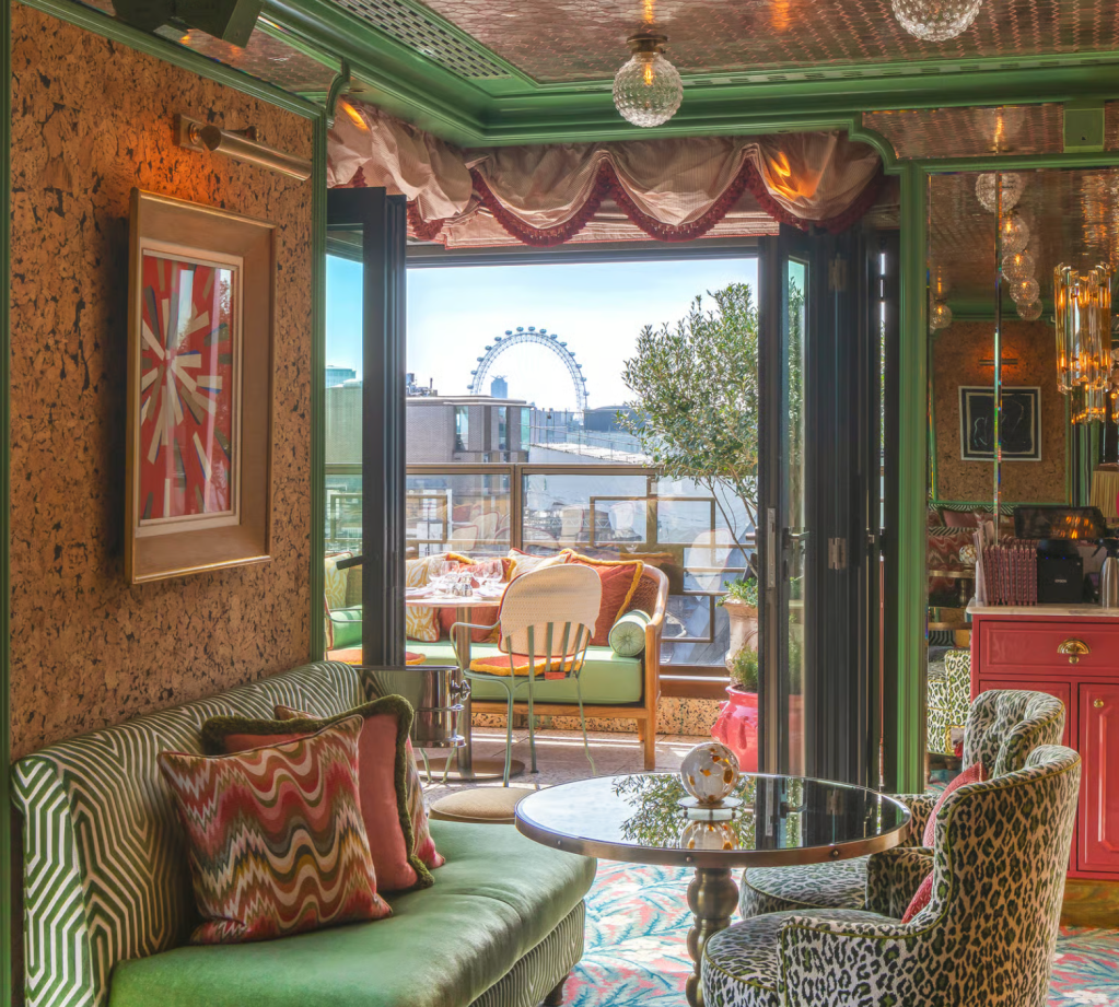 Flute Rooftop Bar with wrap around terrace