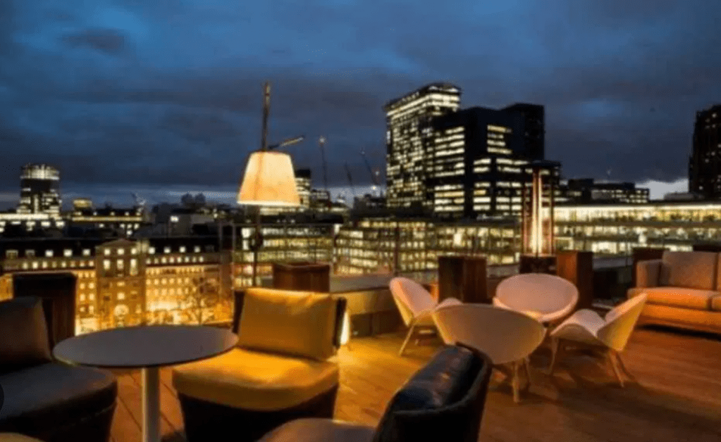 Aviary rooftop bar