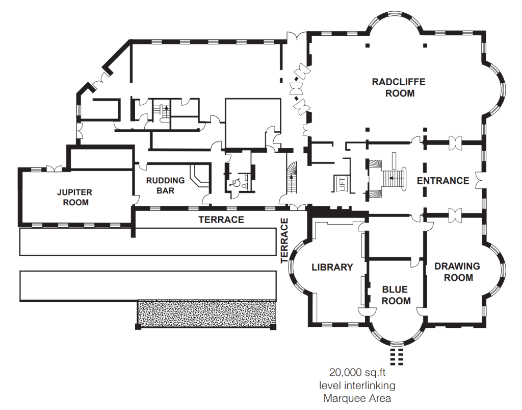 Meeting room ground floor plan