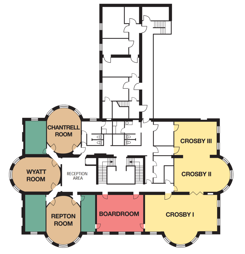 First floor meeting rooms floor plan